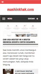 Mobile Screenshot of mashinkhak.com